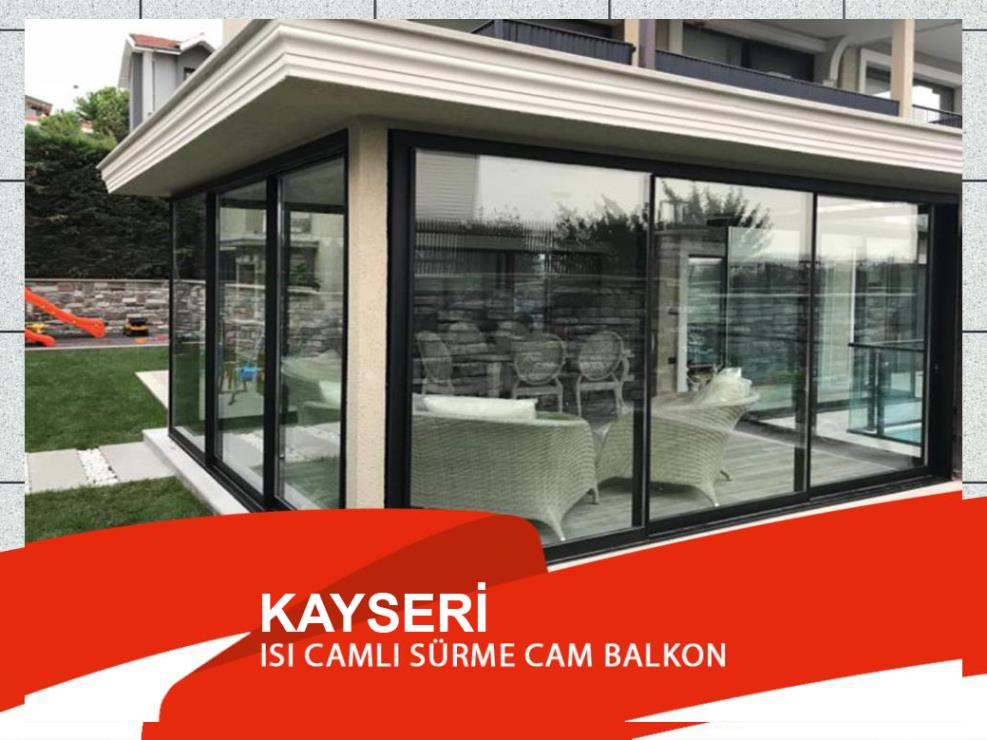 Isıcamlı Sürme Cam Balkon